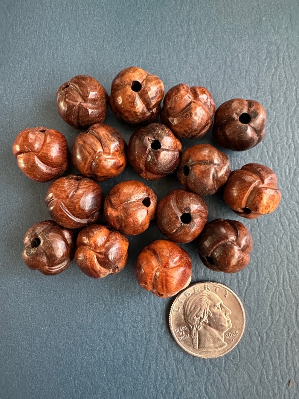 Vintage Wooden Beads Bundle